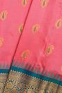 Gadwal Silk Pink Saree