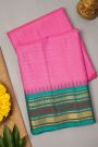 Gadwal Silk Pink Saree