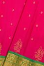 Gadwal Silk Rani Pink Saree