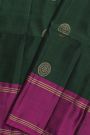 Coimbatore Soft Silk Bottle Green Saree