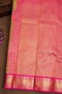 Kancheepuram Silk Parrot Green Saree