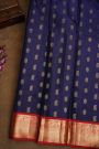 Kancheepuram Silk Navy Blue Saree