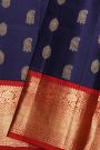 Kancheepuram Silk Navy Blue Saree