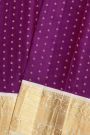 Kancheepuram Silk Purple Saree