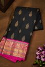 Kancheepuram Silk Black Saree