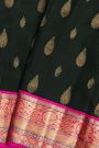 Kancheepuram Silk Black Saree