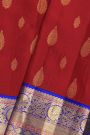 Kancheepuram Silk Maroon Saree