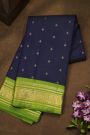 Kancheepuram Silk Navy Blue Saree