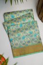 Fancy Tussar Cream Saree