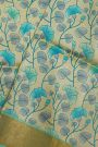 Fancy Tussar Cream Saree