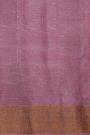 Fancy Tussar Baby Pink Saree