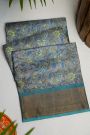 Fancy Tussar Grey Saree