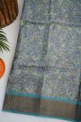Fancy Tussar Grey Saree