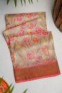 Fancy Tussar Cream Saree