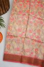 Fancy Tussar Cream Saree