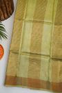 Fancy Tussar Off white Saree