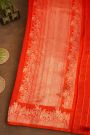Fancy Matka Silk Red Saree