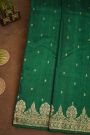 Fancy Matka Silk Green Saree