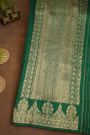 Fancy Matka Silk Green Saree