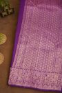 Fancy Matka Silk Lavender Saree