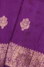 Fancy Matka Silk Lavender Saree