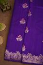 Fancy Matka Silk Blue Saree
