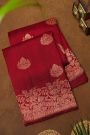 Fancy Matka Silk Maroon Saree