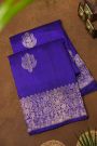 Fancy Matka Silk Blue Saree