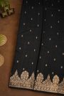 Fancy Matka Silk Black Saree
