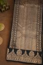 Fancy Matka Silk Black Saree