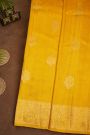 Fancy Matka Silk Yellow Saree