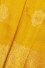 Fancy Matka Silk Yellow Saree