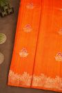 Fancy Matka Silk Orange Saree