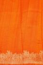 Fancy Matka Silk Orange Saree