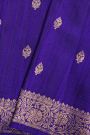 Fancy matka Silk Blue Saree