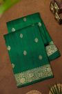 Fancy Matka Silk Green Saree