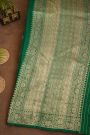 Fancy Matka Silk Green Saree
