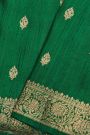 Fancy Matka Silk Green Saree