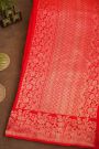 Fancy Matka Silk Red Saree