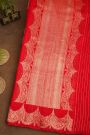 Fancy Matka Silk Red saree