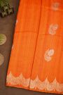 Fancy Matka Silk Orange Saree