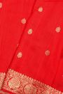 Fancy Matka Silk Red Saree