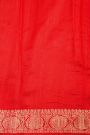 Fancy Matka Silk Red Saree