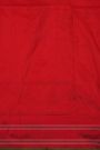 IKat Silk Red Saree