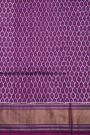 Ikat Silk lavender Saree