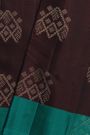 Coimbatore Soft Silk Brown Saree