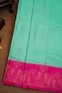 Coimbatore Soft Silk Sea Green Saree