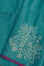 Coimbatore Soft Silk Sea Blue Saree