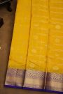 Coimbatore Soft Silk Yellow Saree