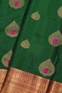 Coimbatore Soft Silk Bottle Green Saree